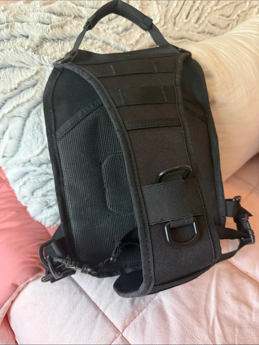 Tactical Black Men's 🎒 backpack - Compact Utility Carry